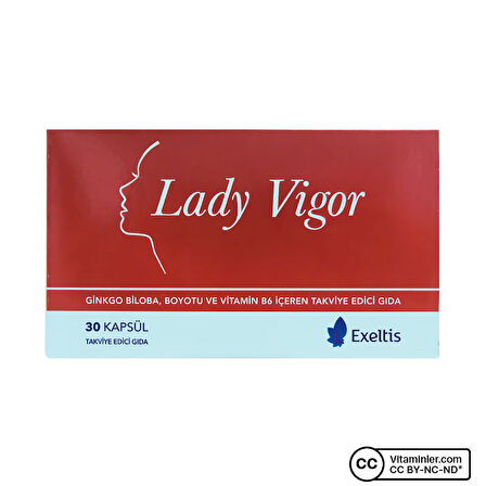 Exeltis Lady Vigor 30 Kapsül - AROMASIZ