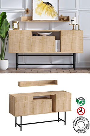 Decormet Lelia Konsol Safir Meşe- Dec-20060