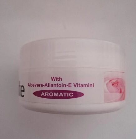 Rose White Gül kremi Aloevera+Allantoin ve E vitaminli 50ml