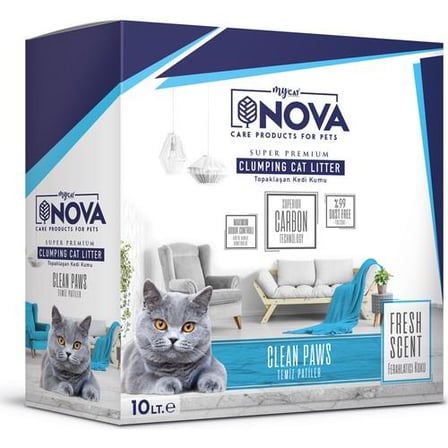 My Cat Nova Temiz Patiler Kum 10 Lt