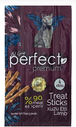 Perfect Premium Kuzu Etli Kedi Ödül Çubuğu 20 Gr