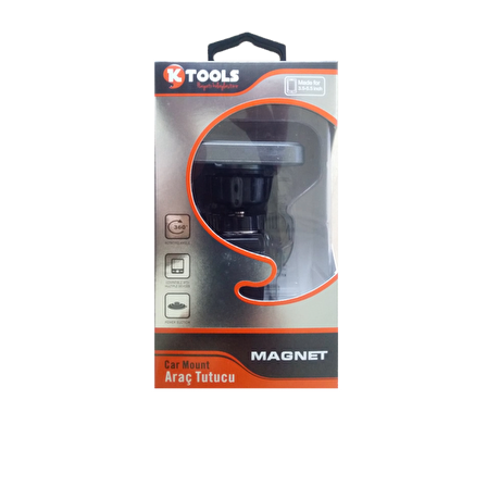 KTOOLS MAGNET SQUARE SIYAH TELEFON TUTUCU