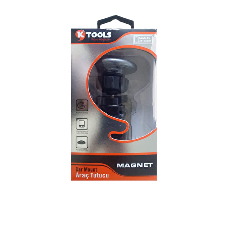 KTOOLS MAGNET CIRCLE SIYAH TELEFON TUTUCU