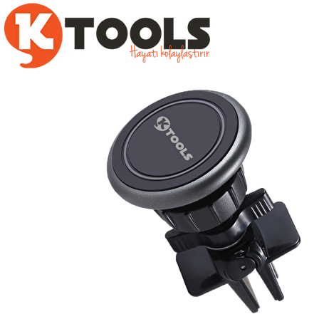 KTOOLS MAGNET CIRCLE SIYAH TELEFON TUTUCU