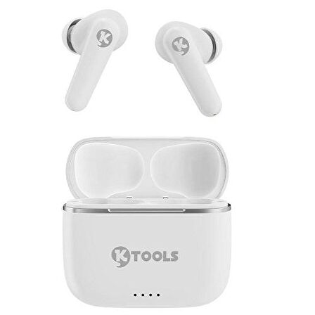 Ktools Airtones TWS BT Kulaklık - Beyaz