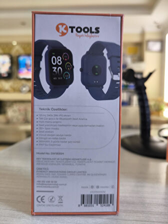 KTOOLS LEGEND AKILLI SAAT LACİVERT (2 YIL TÜRKİYE GARANTİLİ)