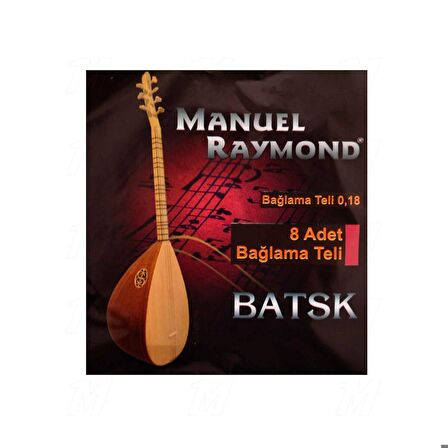 Bağlama Teli Takım 0.18 BATSK