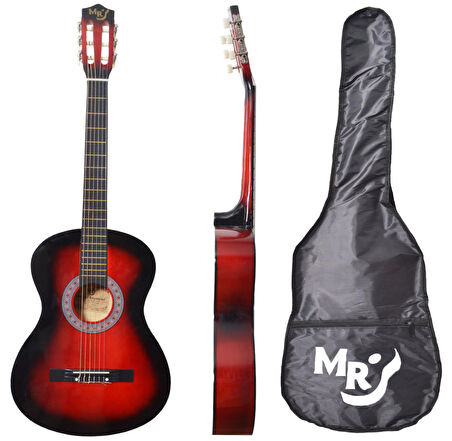 MRC275RB 4/4 Klasik Gitar Kırmızı Kılıflı