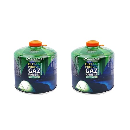 2'li Orcamp 450 Gram Gaz Kartuşu