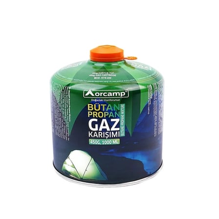 2'li Orcamp 450 Gram Gaz Kartuşu