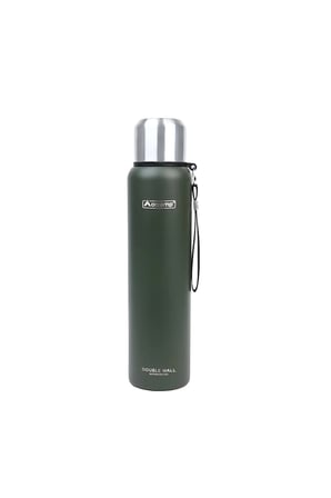 Orcamp Termos Çift Katmanlı Paslanmaz Çelik Vakumlu 1000 Ml - Outdoor Kamp Seyahat Sıcak Soğuk Tutucu