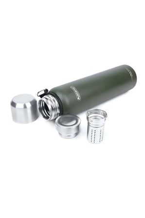 Orcamp Termos Çift Katmanlı Paslanmaz Çelik Vakumlu 1000 Ml - Outdoor Kamp Seyahat Sıcak Soğuk Tutucu