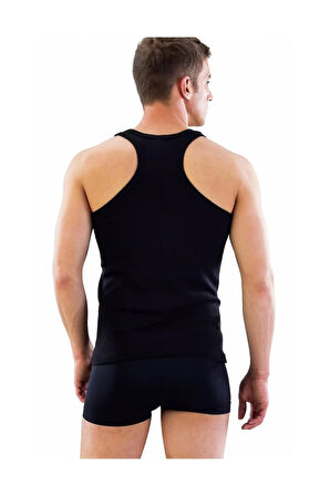 Desensiz Sporcu Kalın Askı Koton Erkek Atlet 12320r