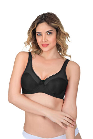 SİYAH MI Emay 169 B Basic Balenli Toparlayıcı Sütyen