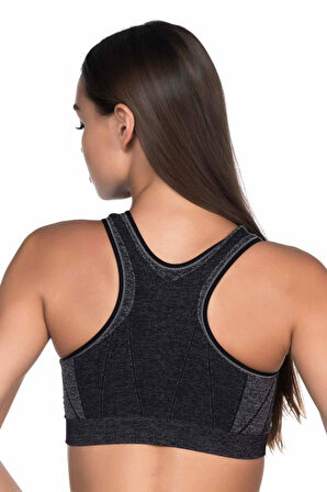 SİYAH MI Emay 4026 Double Sporcu Büstiyer