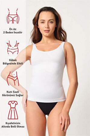 Beyaz 5025 Atlet Korse