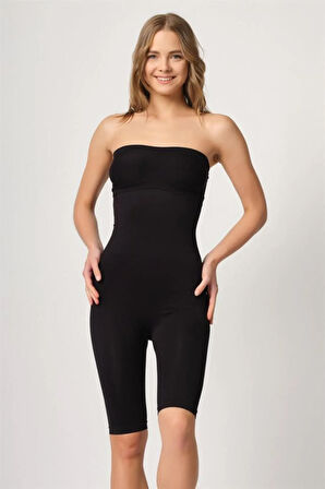 Beyaz 2044 Yüksek Bel Double Uzun Paçalı Korse