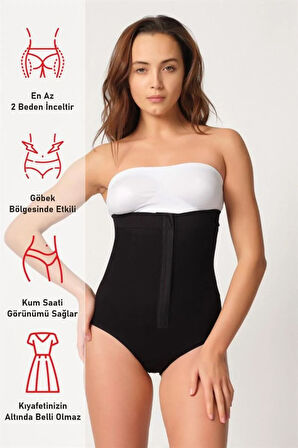 Ten 2088 Önden Agraflı Slip Korse