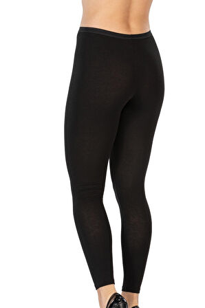 SİYAH MI Emay 1432 Modal Cotton Uzun Tayt