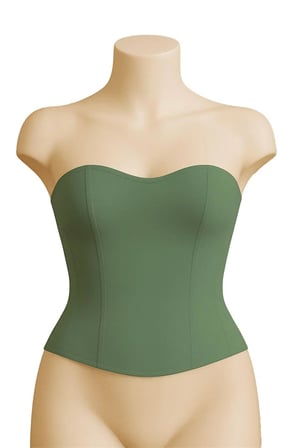 Arias Closet Yeşil MI Emay 9155 Terletici Korse Büstiyer