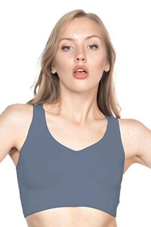ANTRASİT MI Emay 4001 Soft Sporcu Büstiyer