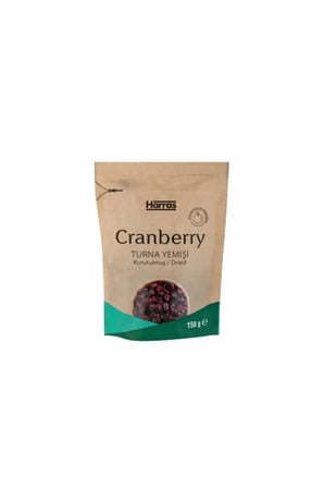 Kurutulmuş Turna Yemişi Cranberry 4'lü Paket | İthal Enerji Deposu | 4 Adet X 150 gr
