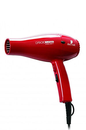 Hector Turbo 3500 Profesyonel 2400 Watt Fön Makinesi Kırmızı