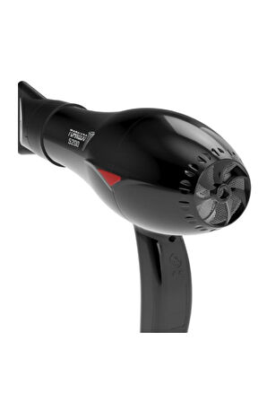 Hector Süper Tornado Profesyonel Fön Makinesi 2400 Watt Siyah