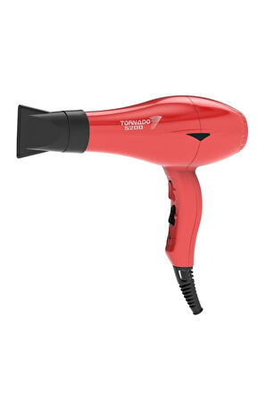 Hector Süper Tornado Profesyonel Fön Makinesi 2400 Watt Kırmızı