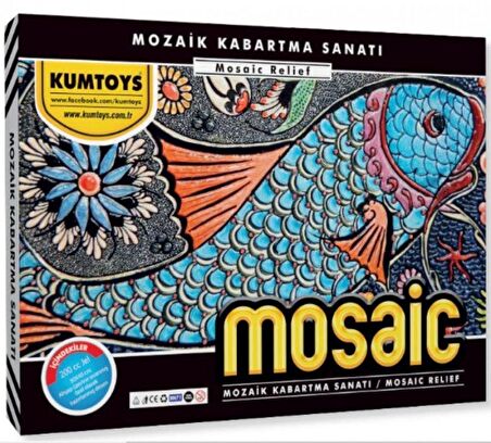 Kumtoys Jel Mozaik Kabartma 30x40 Cm