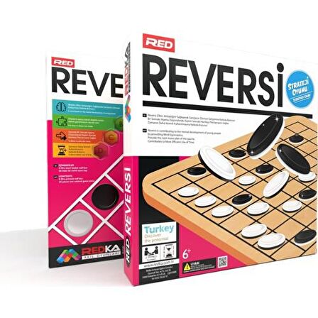 Redka Reversi Akıl Oyunları Lisanslı Orijinal Ürün Red Reversi