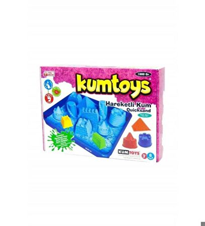 Kumtoys Hareketli Kum - Mavi