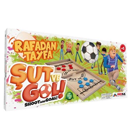 Redka Rafadan Tayfa Şut Ve Gol Rd5451 Akıl, Zeka ve Strateji Oyunu, Kutu Oyunu