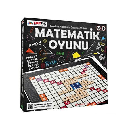 Redka Math Game Matematik Oyunu - Zeka Geliştirici Sayı ve İşlem Oyunu (8+ Yaş)
