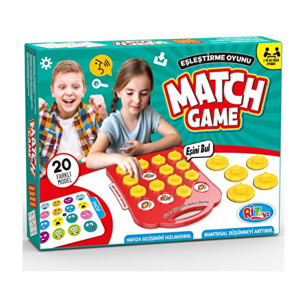 Ritoys Match Game Pair Game (Eşini Bul) - Hafıza Oyunu