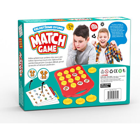 Ritoys Match Game Pair Game (Eşini Bul) - Hafıza Oyunu