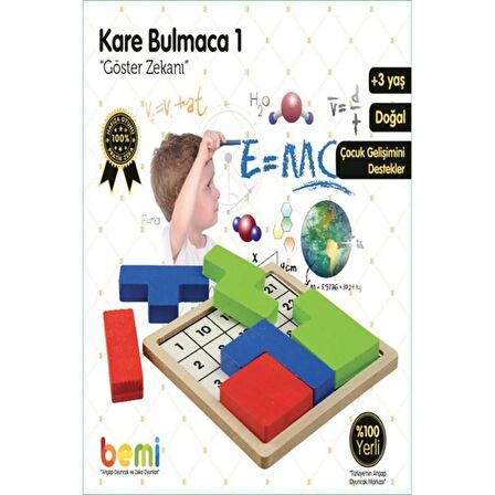 Bemi Toys Kare Bulmaca 1