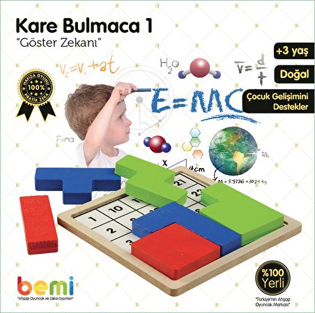 Bemi Toys Kare Bulmaca 1