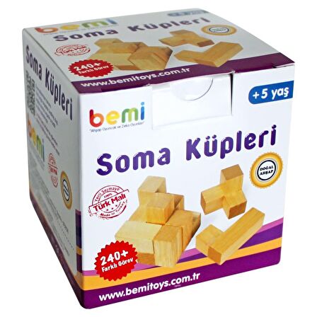 Bemi Soma Küpü Ahşap Oyun Kartlı Zeka ve Akıl Oyunu