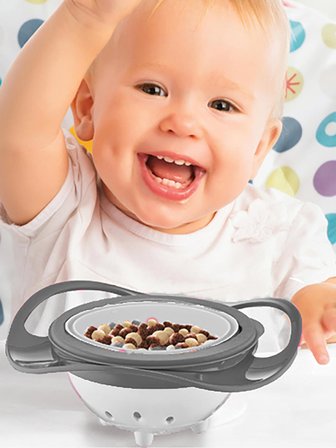 BabyJem Dökülmeyen Tabak Gri