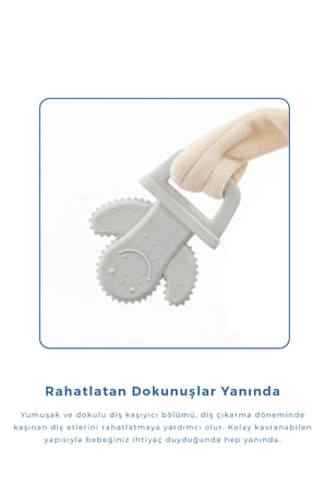 Babyjem Diş Kaşıyıcılı Uyku Arkadaşım Ekru