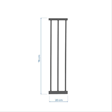 Babyjem 896 Güvenlik Kapısı Uzatma 20 cm