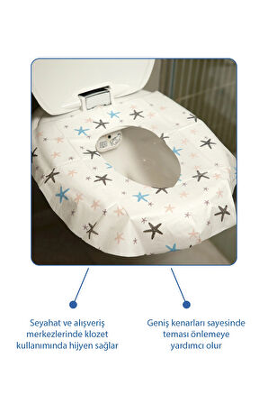 Babyjem 924 Atılabilir Klozet Örtüsü 30 Adet