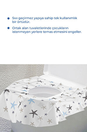 Babyjem 924 Atılabilir Klozet Örtüsü 30 Adet