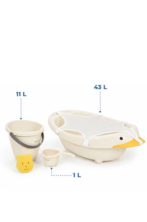 Babyjem Neşeli Ördek Banyo Seti 5 Parça Kum Beji