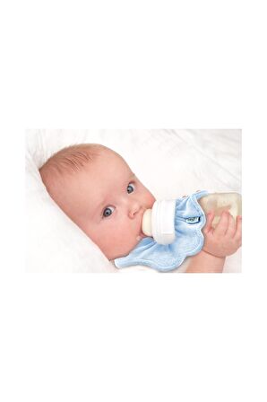 Babyjem Biberon Önlüğü Mavi