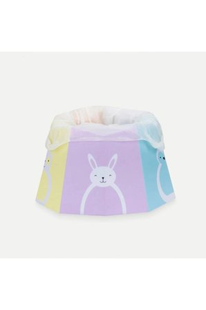 Babyjem Karton Seyahat Lazımlığı Katlanabilir Desenli 6 Adet Poşet İçerir