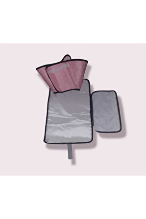 Babyjem 2 Fonksiyonlu Bebek Alt Açma Minder Matı Pembe