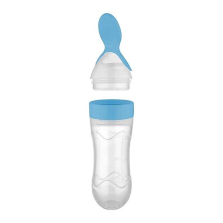 Babyjem Sıkmalı Kaşık Mavi