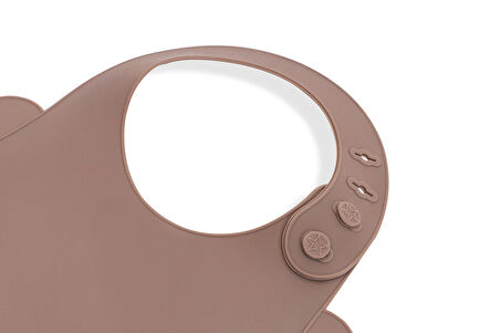 Babyjem 901 Silikon Önlük Latte